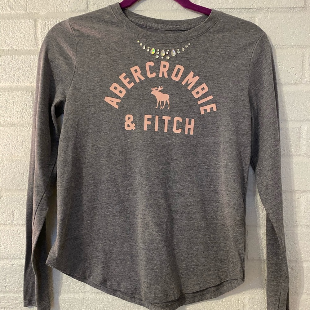 !!Cute!!Abercrombie & Fitch, girls long sleeve top